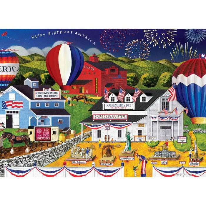 Americana - 4th of July 500 Piece EZ Grip Jigsaw Puzzle - for just $14.99! 
