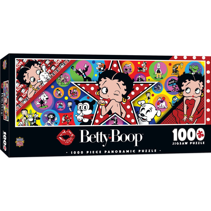 Betty Boop - 1000 Piece Panoramic Jigsaw Puzzle - Just $14.99! Shop now at Retro Gaming of Denver