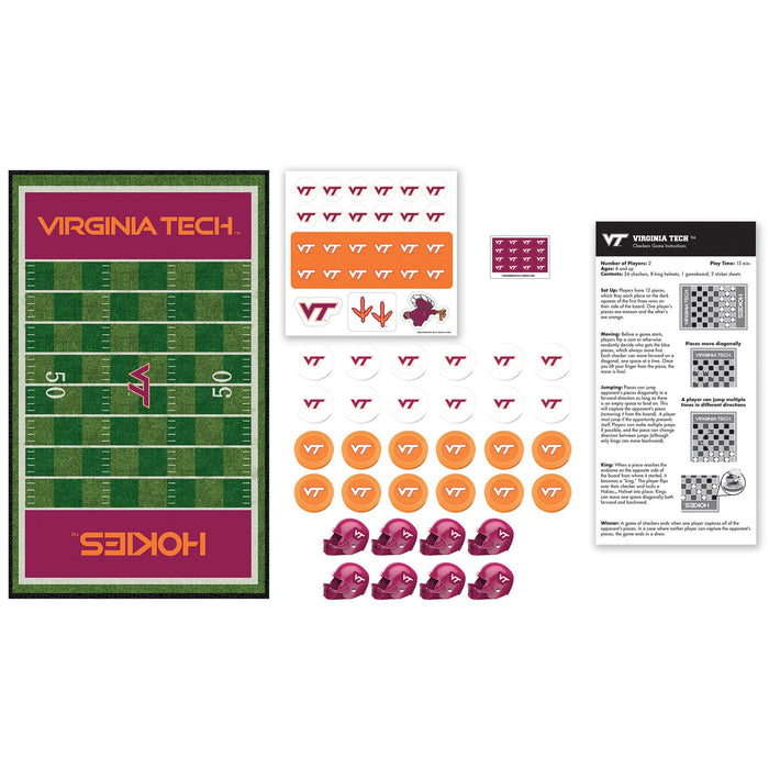 Virginia Tech Hokies Checkers Board Game - Just $15.99! Shop now at Retro Gaming of Denver