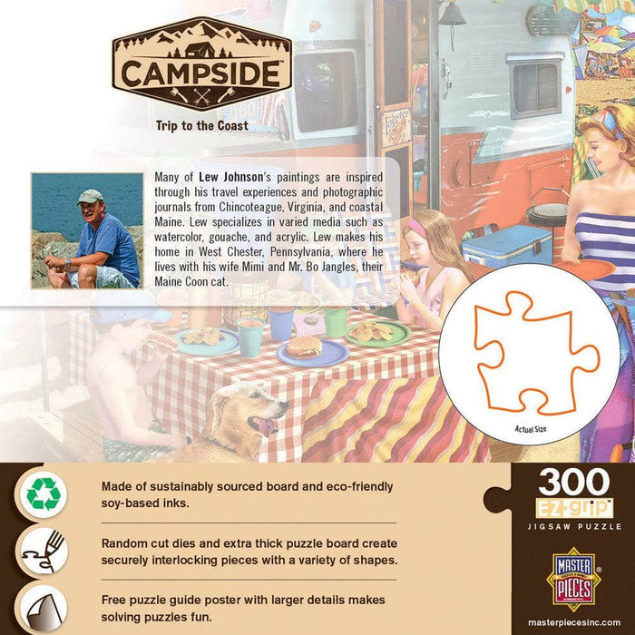 Campside - Trip to the Coast 300 Piece EZ Grip Jigsaw Puzzle - for just $14.99! 
