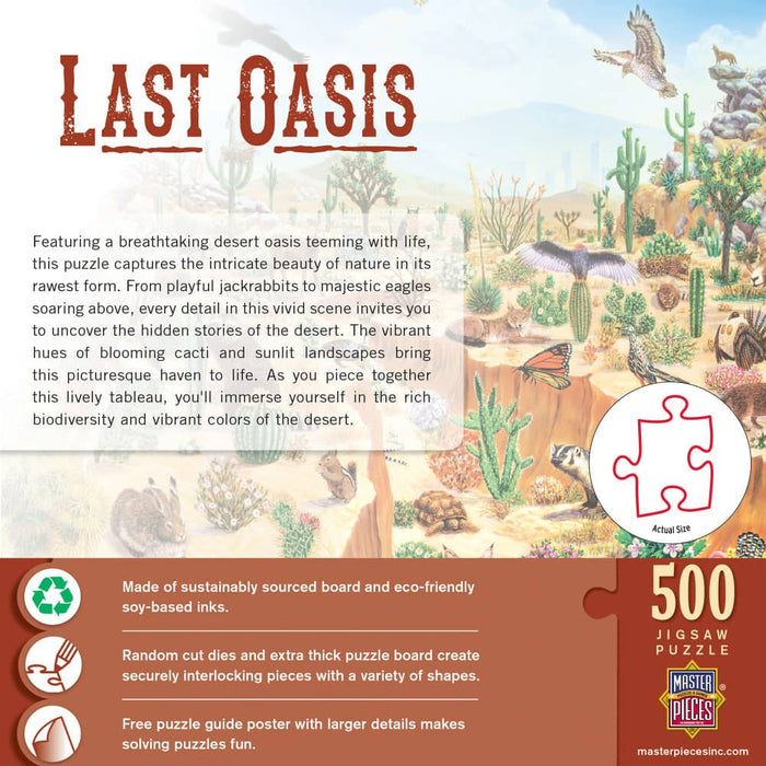 Last Oasis 500 Piece Jigsaw Puzzle - for just $14.99! 