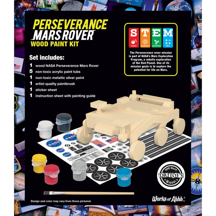 NASA - Rover Wood Craft & Paint Kit - Just $16.99! Shop now at Retro Gaming of Denver