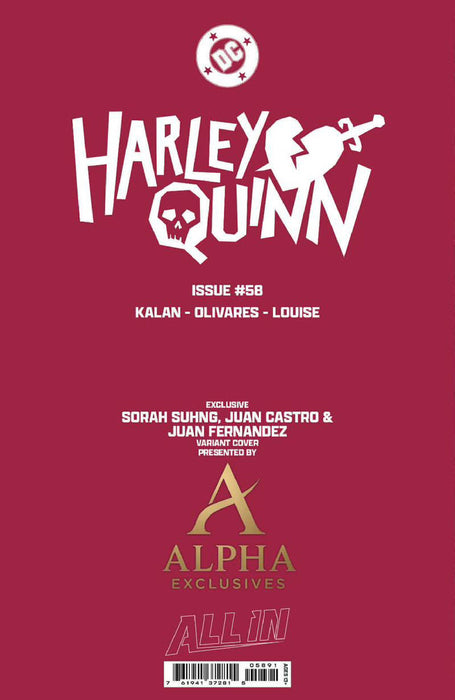 Harley Quinn #58 Sorah Suhng Exclusive Virgin Var (01/28/2026) - for just $25! 