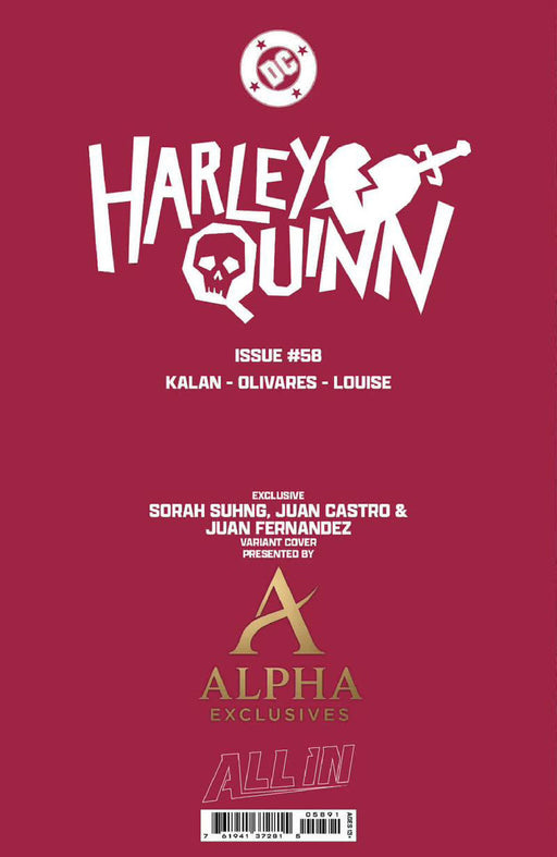 Harley Quinn #58 Sorah Suhng Exclusive Virgin Var (01/28/2026) - for just $25! 