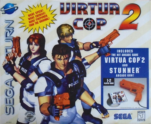 Virtua Cop 2 With Light Gun (Sega Saturn) - for just $0! 