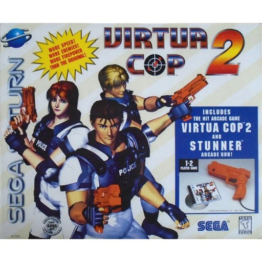 Virtua Cop 2 With Light Gun (Sega Saturn) - Just $0! Shop now at Retro Gaming of Denver