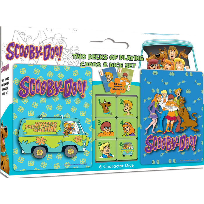 Scooby Doo 2-pack Playing Cards & Dice Set - Just $19.99! Shop now at Retro Gaming of Denver