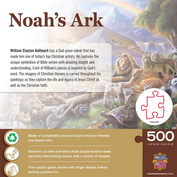 Noah's Ark 500 Piece Jigsaw Puzzle - for just $14.99! 