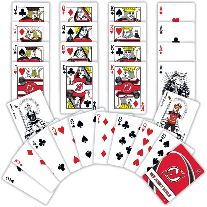 New Jersey Devils Playing Cards - 54 Card Deck - for just $7.99! 