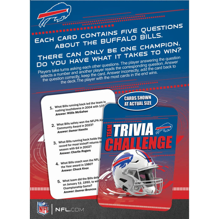 Buffalo Bills Trivia Challenge - for just $12.99! 