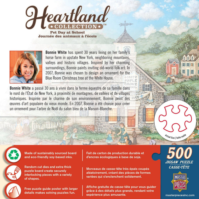 Heartland - Pet Day at School 500 Piece Jigsaw Puzzle - for just $14.99! 