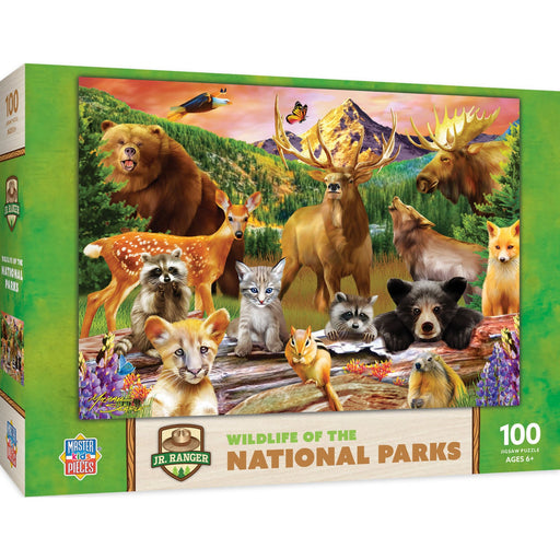 Wildlife of the National Parks - 100 Piece Jigsaw Puzzle - Premium 100 Piece - Just $12.99! Shop now at Retro Gaming of Denver