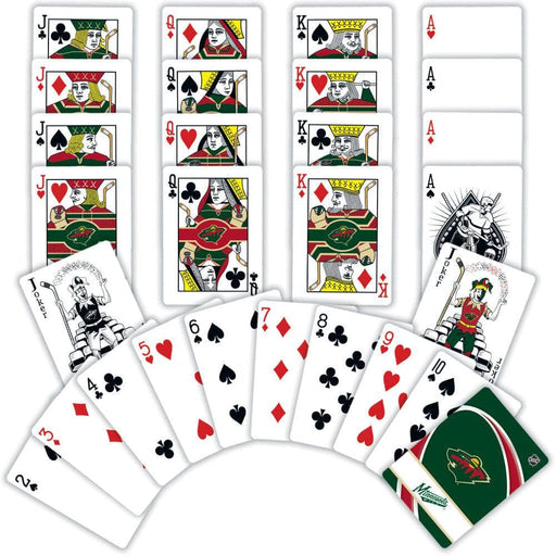 Minnesota Wild Playing Cards - 54 Card Deck - for just $7.99! 