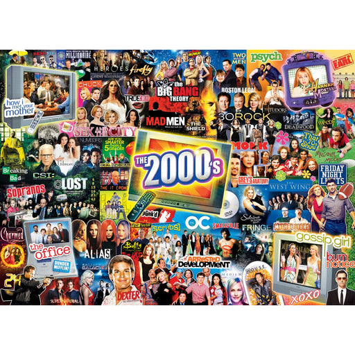 TV Time - 2000's Shows 1000 Piece Jigsaw Puzzle - Premium 1000 Piece - Just $16.99! Shop now at Retro Gaming of Denver