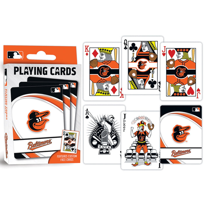 Baltimore Orioles Playing Cards - 54 Card Deck - Just $6.99! Shop now at Retro Gaming of Denver