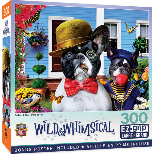 Wild & Whimsical - Father & Son 300 Piece EZ Grip Jigsaw Puzzle - Just $14.99! Shop now at Retro Gaming of Denver