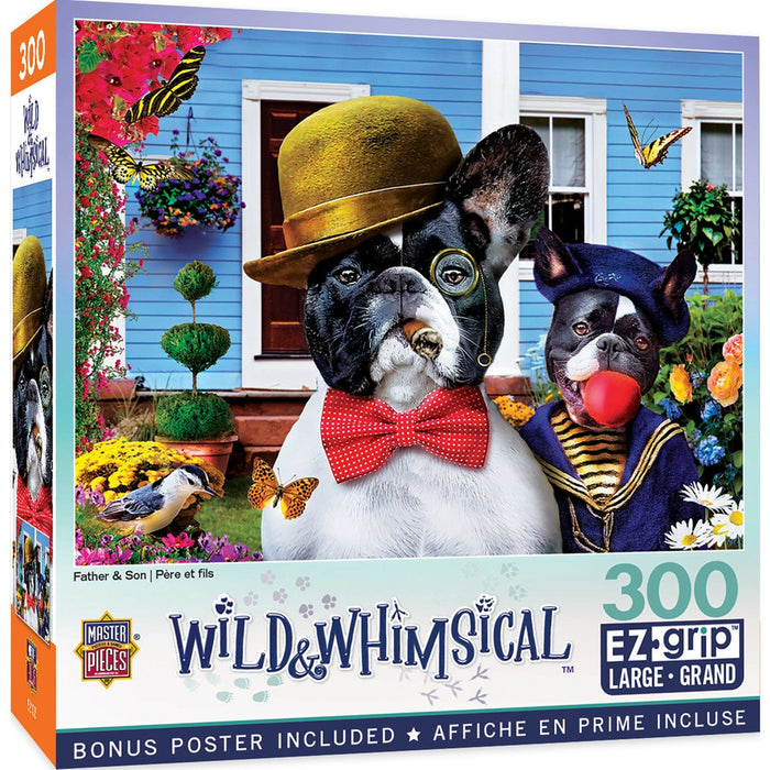Wild & Whimsical - Father & Son 300 Piece EZ Grip Jigsaw Puzzle - for just $14.99! 