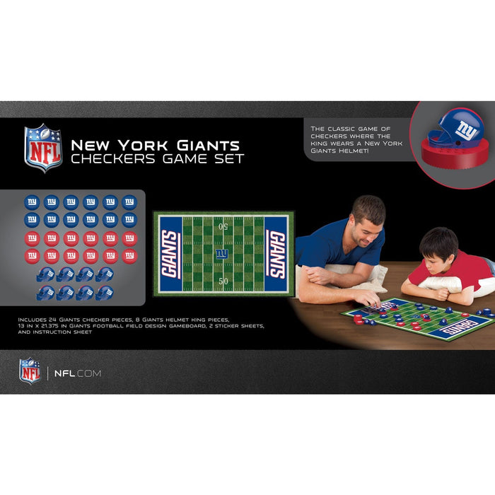 New York Giants Checkers Board Game - for just $19.99! 