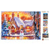 Sparkle & Shine - Snowman Cottage 500 Piece Glitter Jigsaw Puzzle - Just $14.99! Shop now at Retro Gaming of Denver