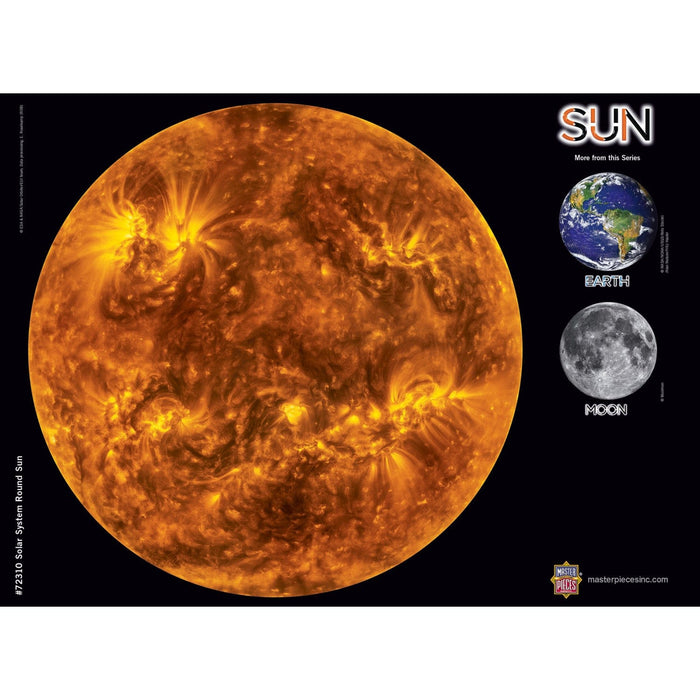 Solar System - The Sun 1000 Piece Round Jigsaw Puzzle - for just $16.99! 