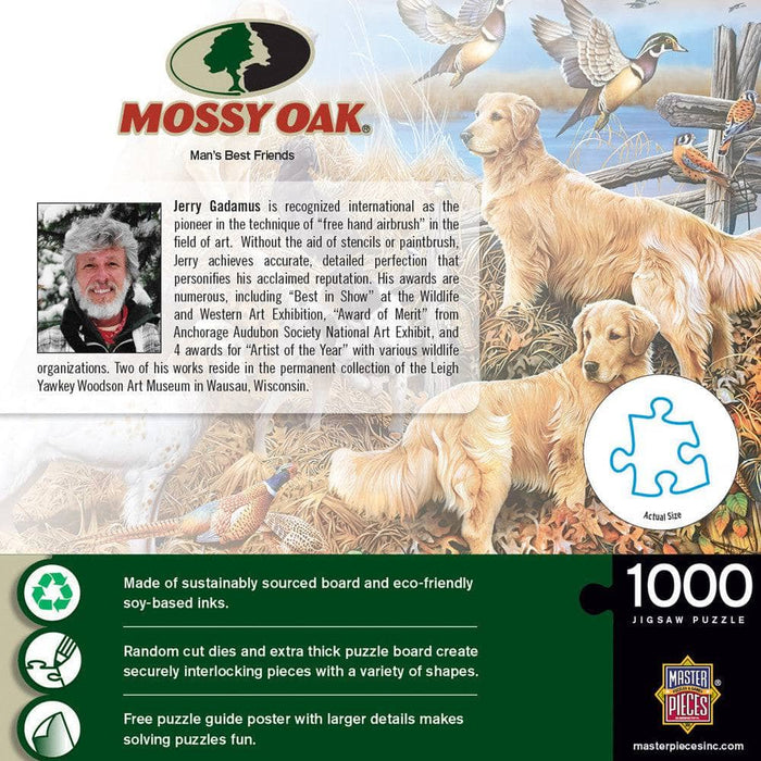 Mossy Oak - Man's Best Friend 1000 Piece Jigsaw Puzzle - for just $16.99! 