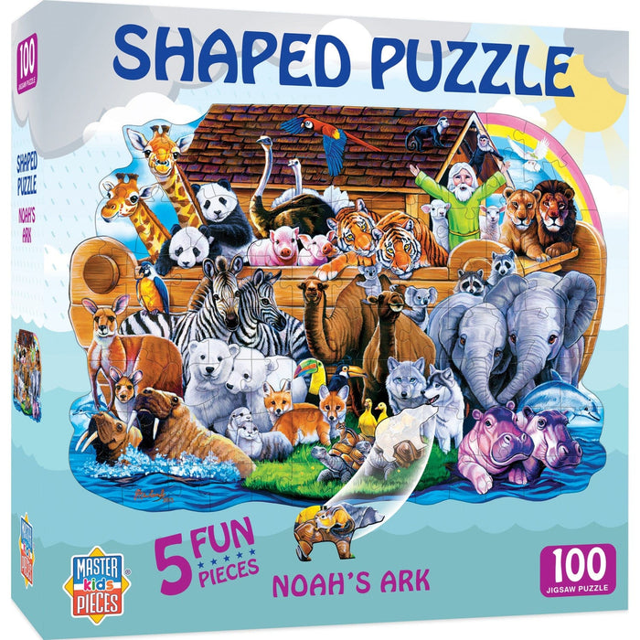 Noah's Ark - 100 Piece Shaped Jigsaw Puzzle - for just $12.99! 