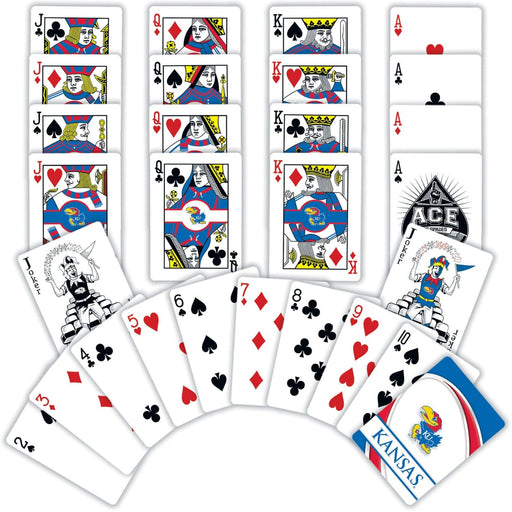 Kansas Jayhawks Playing Cards - 54 Card Deck - for just $7.99! 