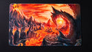 "Smoldering Mountain" — Fallen Lands Playmat by Carlos Balarezo - for just $39.95! 