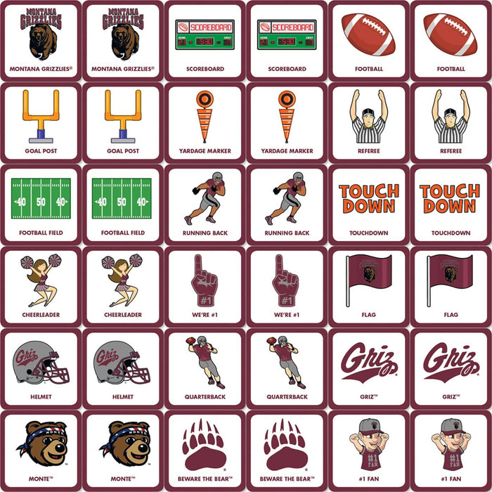 Montana Grizzlies Matching Game - for just $9.99! 