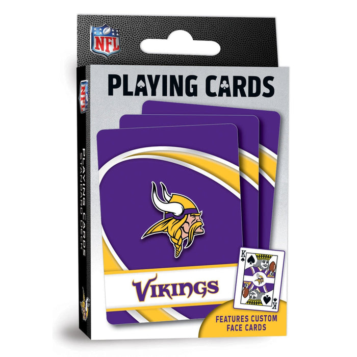 Minnesota Vikings Playing Cards - 54 Card Deck - for just $7.99! 