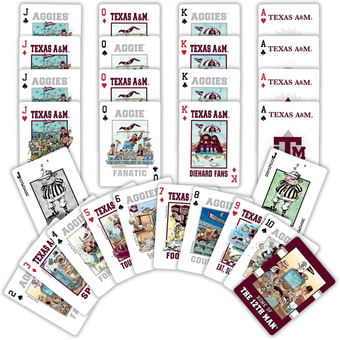 Texas A&M Aggies Fan Deck Playing Cards - 54 Card Deck - for just $7.99! 