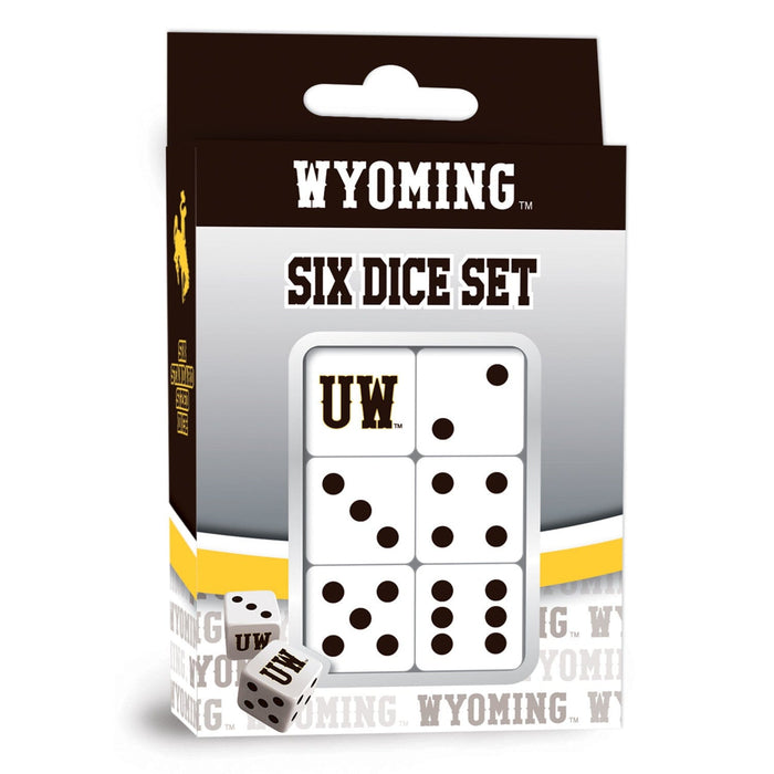 Wyoming Cowboys Dice Set - for just $7.99! 