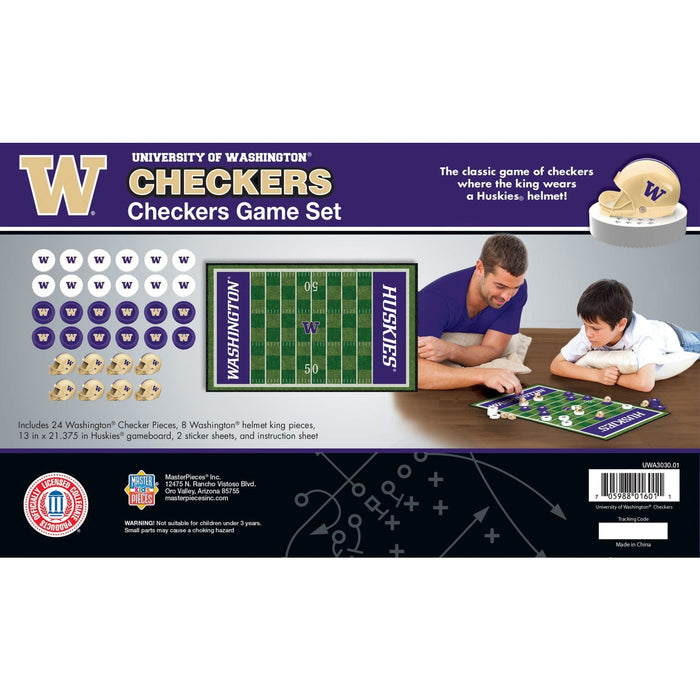 Washington Huskies Checkers Board Game - for just $9.99! 