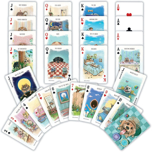 Dogs Playing Cards - 54 Card Deck - for just $7.99! 