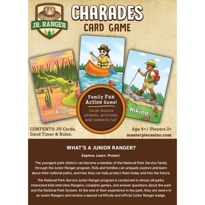 Jr. Ranger Charades Card Game - for just $9.99! 