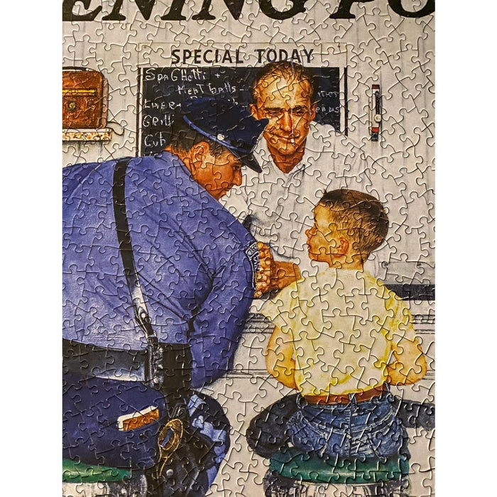 Saturday Evening Post - The Runaway 1000 Piece Jigsaw Puzzle - for just $16.99! 