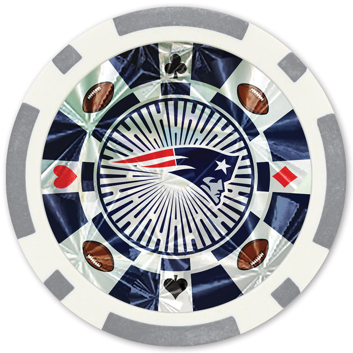 New England Patriots 20 Piece Poker Chips - Just $5.99! Shop now at Retro Gaming of Denver