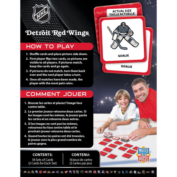 Detroit Red Wings Matching Game - for just $12.99! 