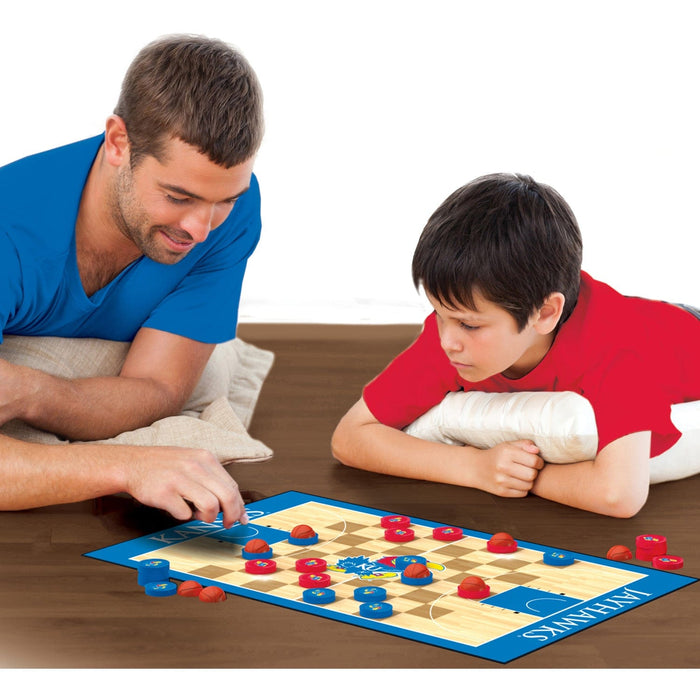 Kansas Jayhawks Checkers Board Game - for just $19.99! 