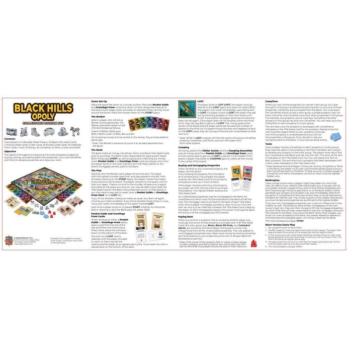 Black Hills Opoly Board Game - for just $29.99! 