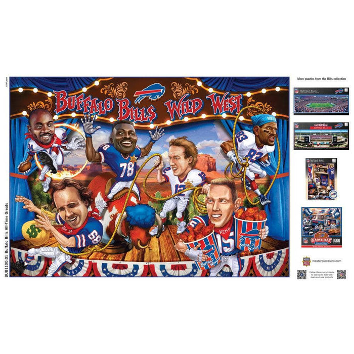 Buffalo Bills - All-Time Greats 500 Piece Jigsaw Puzzle - for just $19.99! 