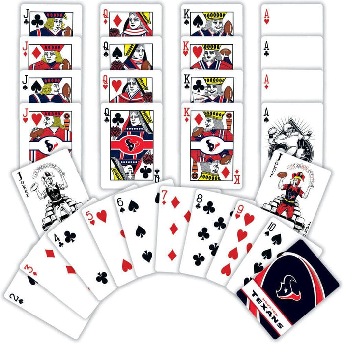 Houston Texans Playing Cards - 54 Card Deck - for just $7.99! 