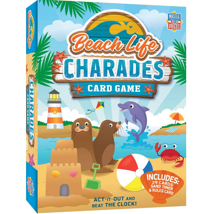 Beach Life Charades Card Game - for just $9.99! 