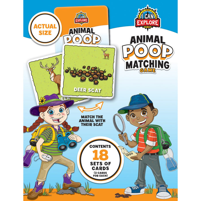 Animal Poop Matching Game - Just $9.99! Shop now at Retro Gaming of Denver