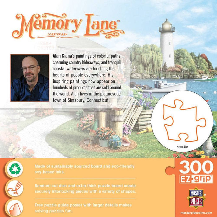 Memory Lane - Lobster Bay 300 Piece EZ Grip Jigsaw Puzzle - for just $14.99! 