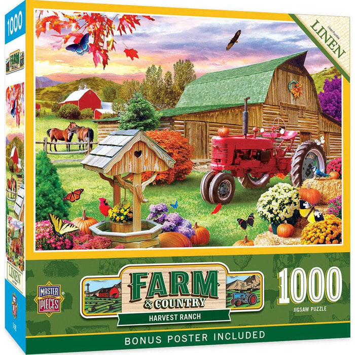Farm & Country - Harvest Ranch 1000 Piece Jigsaw Puzzle - for just $16.99! 