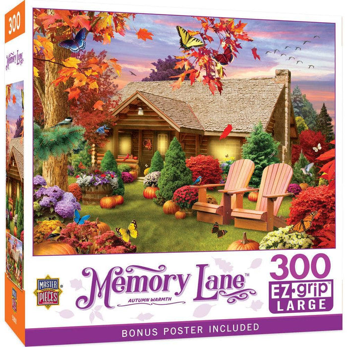 Memory Lane - Autumn Warmth 300 Piece EZ Grip Jigsaw Puzzle - for just $14.99! 