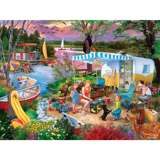 Campside - Leisure Lake 300 Piece EZ Grip Jigsaw Puzzle - Just $14.99! Shop now at Retro Gaming of Denver