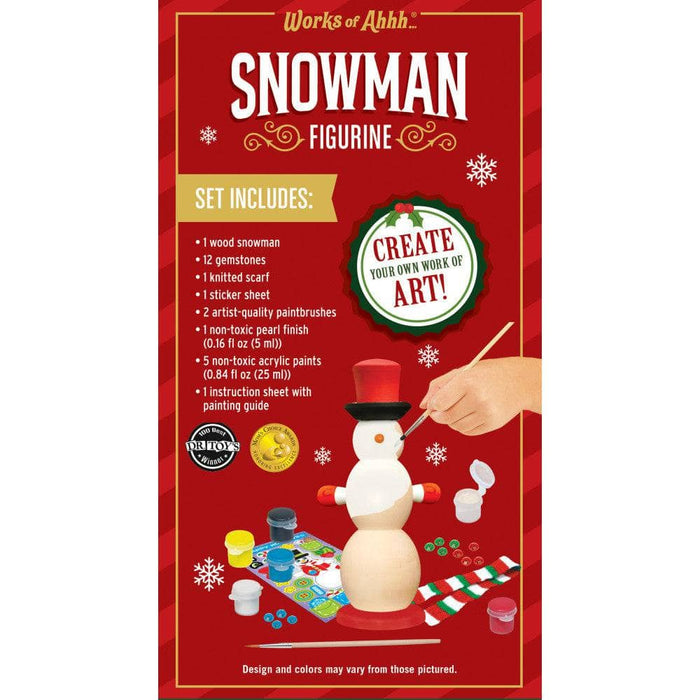 Snowman Wood Paint Set - for just $16.99! 