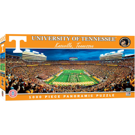 Tennessee Volunteers - 1000 Piece Panoramic Jigsaw Puzzle - End View - Premium 1000 Piece - Just $19.99! Shop now at Retro Gaming of Denver